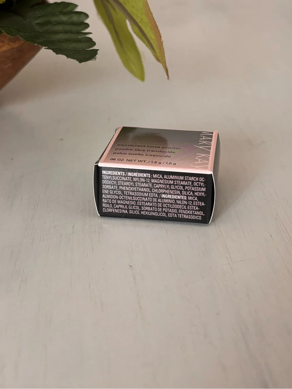 Mary Kay Translucent Loose Powder Trial Size with Black Brush